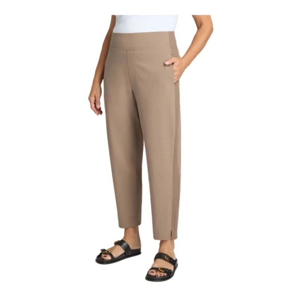 Kirkland Signature Ladies' Ankle Pant, Light Brown, Size: Large, New